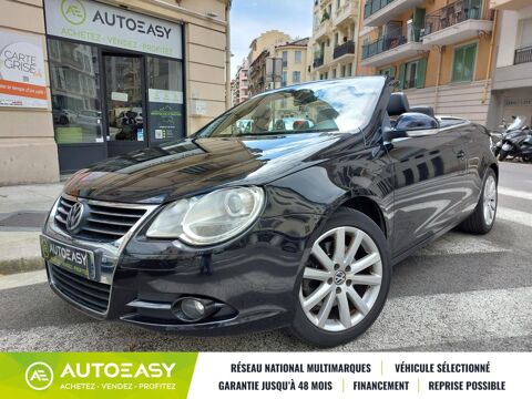 Volkswagen EOS 2.0 TDI 140 CH CARAT DSG 143300 KMS 2008 occasion Nice 06300