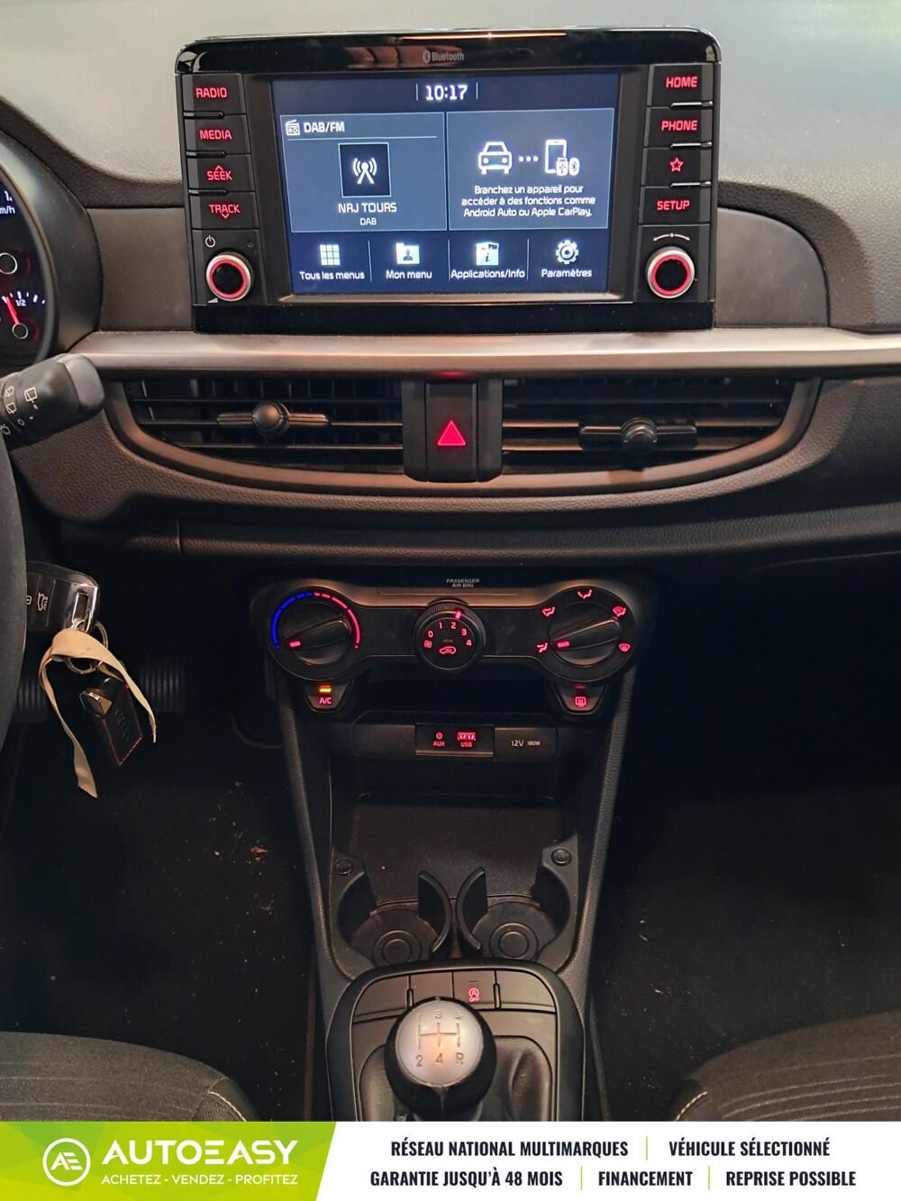 Picanto 1.0 67 Urban Edition - CLIM CAMERA CARPLAY - Suivi KIA - 2021 occasion 37270 Montlouis sur Loire