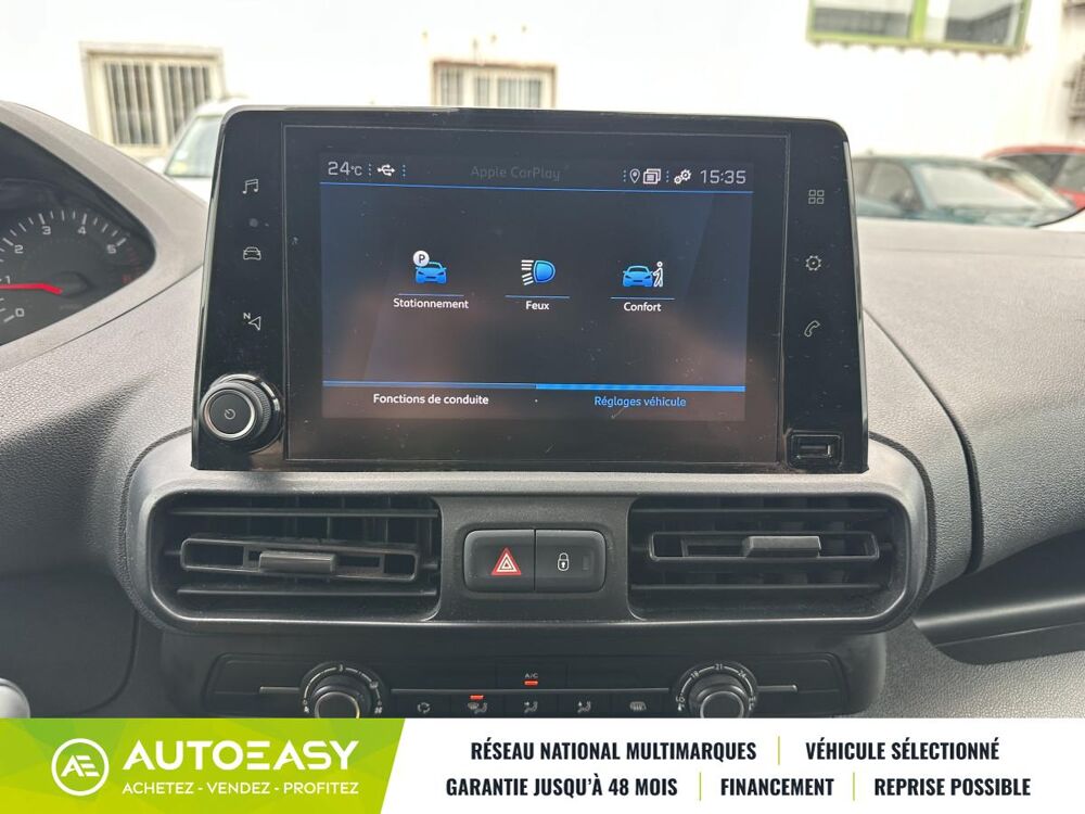 Partner - (K9) L1 1.5 BlueHDi 16V FAP EAT8 130 cv Bo&icirc;te auto * Camer 2021 occasion 33185 Le Haillan