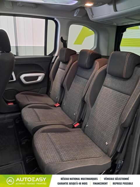 Rifter 1.5 BlueHDi S&S GTLine - toutes options - suivi Peugeot - 2018 occasion 37270 Montlouis sur Loire