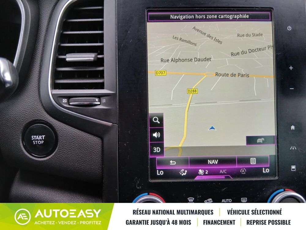 M&eacute;gane 1.2 TCe 16V 130 cv GT- Line 2018 occasion 03000 Avermes