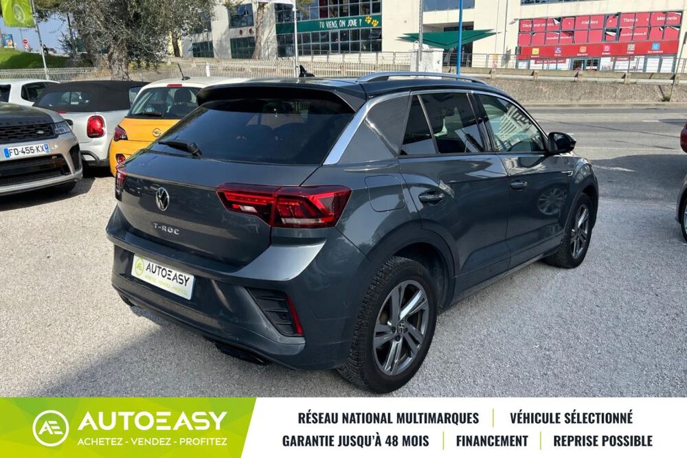 T-ROC (2) 2.0 TDI 150 Ch R-LINE * CAMERA * CARPLAY * FULL LED 2022 occasion 06270 Villeneuve-Loubet