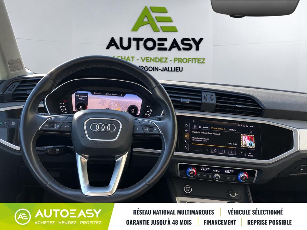 Q3 40 TDI / 200 CH / DESIGN LUXE / VIRTUAL COCKPIT 2021 occasion 38300 Bourgoin-Jallieu