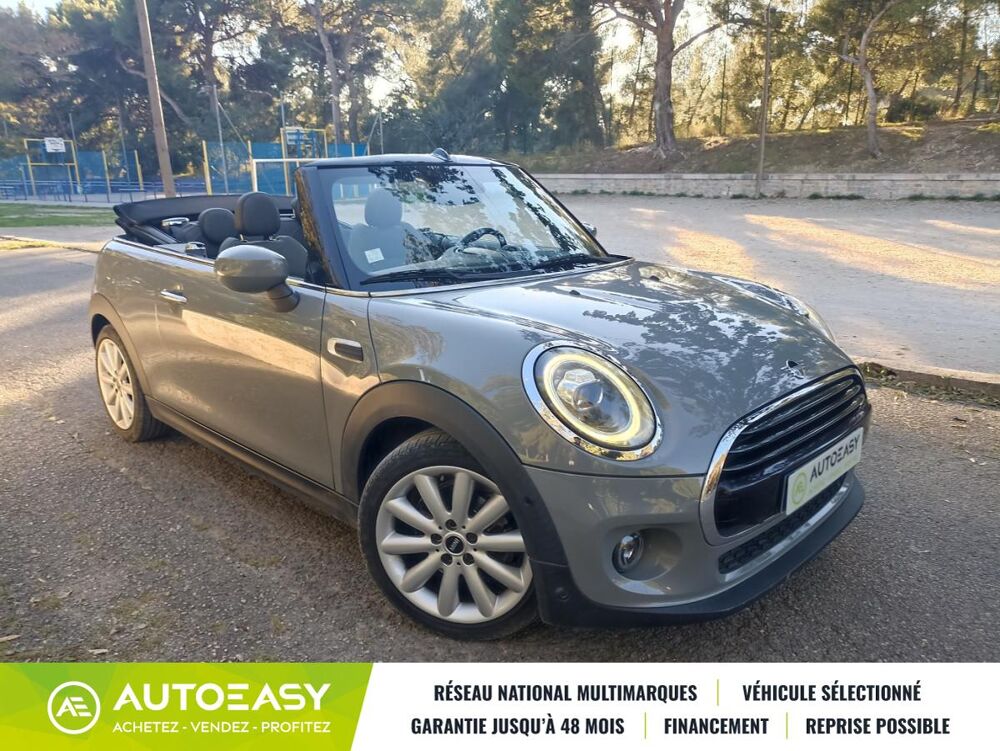 Cooper Cabriolet 1.5 L 136 CH BVA - RADARS AV / AR - REGULATEUR - B 2020 occasion 83000 Toulon