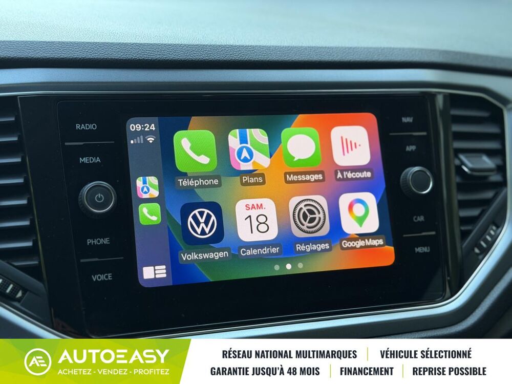 T-ROC Active 1.0 TSi 12V 110 cv / Cockpit / Camera / Carplay 2021 occasion 34430 Saint-Jean-de-Vedas