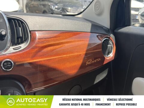 500 RIVA 1.2 MPi 69 cv Phase 3 * Radar Ar * R&eacute;gulateur * 1&egrave;re Ma 2017 occasion 33185 Le Haillan