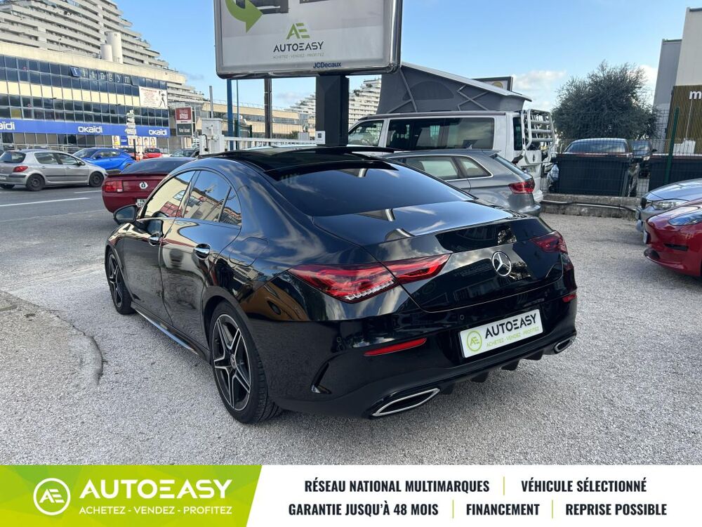 Classe CLA II COUPE 180D 116 Ch AMG LINE 7G-DCT * TOIT OUVRANT * PACK E 2019 occasion 06270 Villeneuve-Loubet