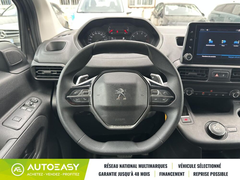 Partner - (K9) L1 1.5 BlueHDi 16V FAP EAT8 130 cv Bo&icirc;te auto * Camer 2021 occasion 33185 Le Haillan