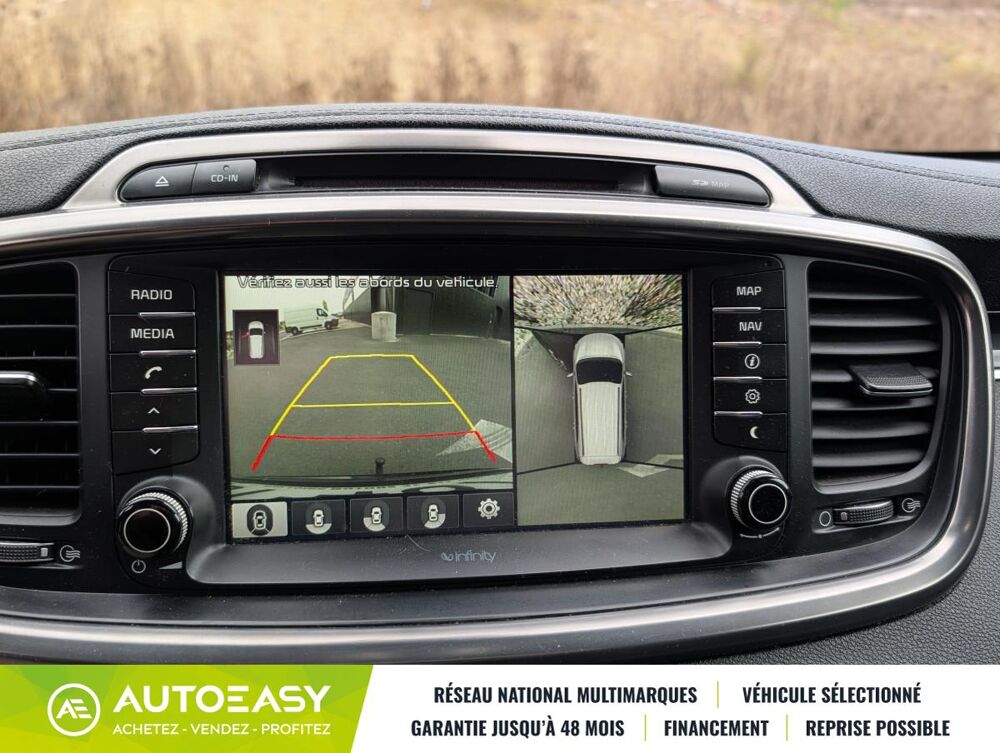 Sorento 2.2 crdi 200 cv 4X4 bva 7 places ultimate full option 2015 occasion 45240 La Fert&eacute;-Saint-Aubin