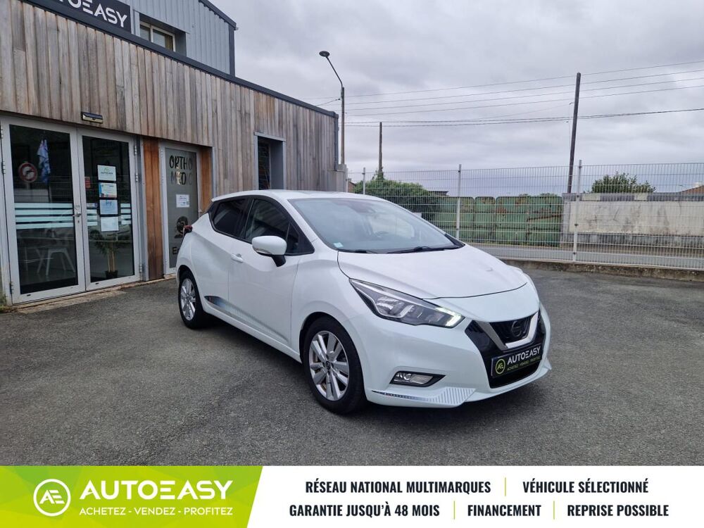 Micra V 1.0 IG-T 100 MADE IN FRANCE / ENTRETIEN SUIVI / GARANTIE 1 2021 occasion 79000 NIORT