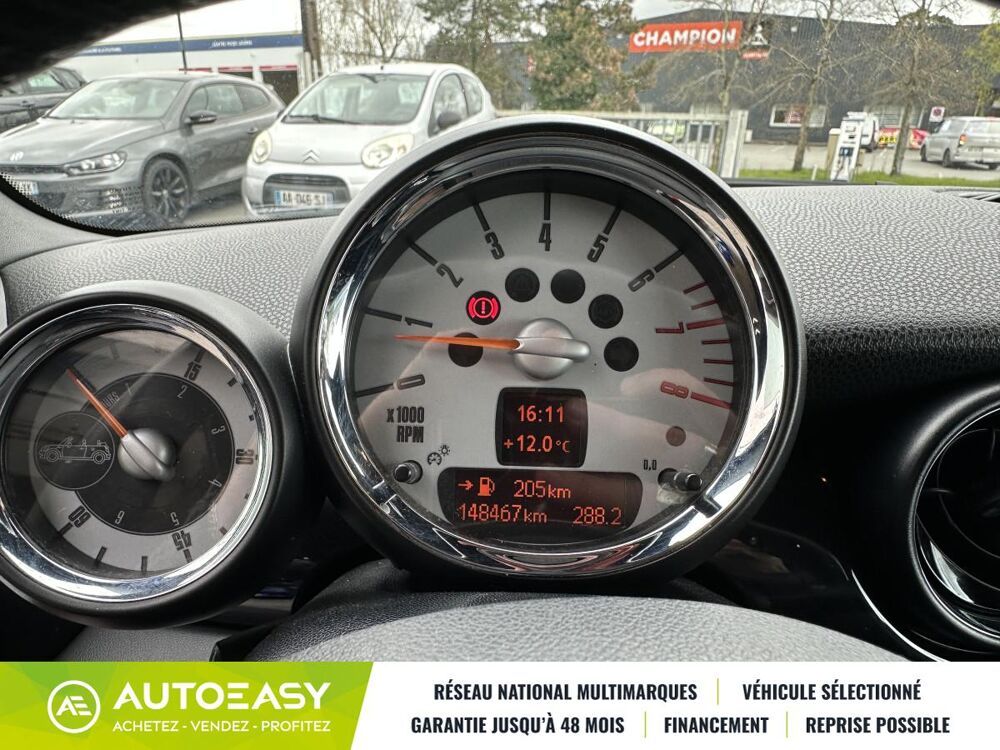 Cooper R57 S 1.6 i Turbo 175 CV - CUIR 2010 occasion 56000 Vannes
