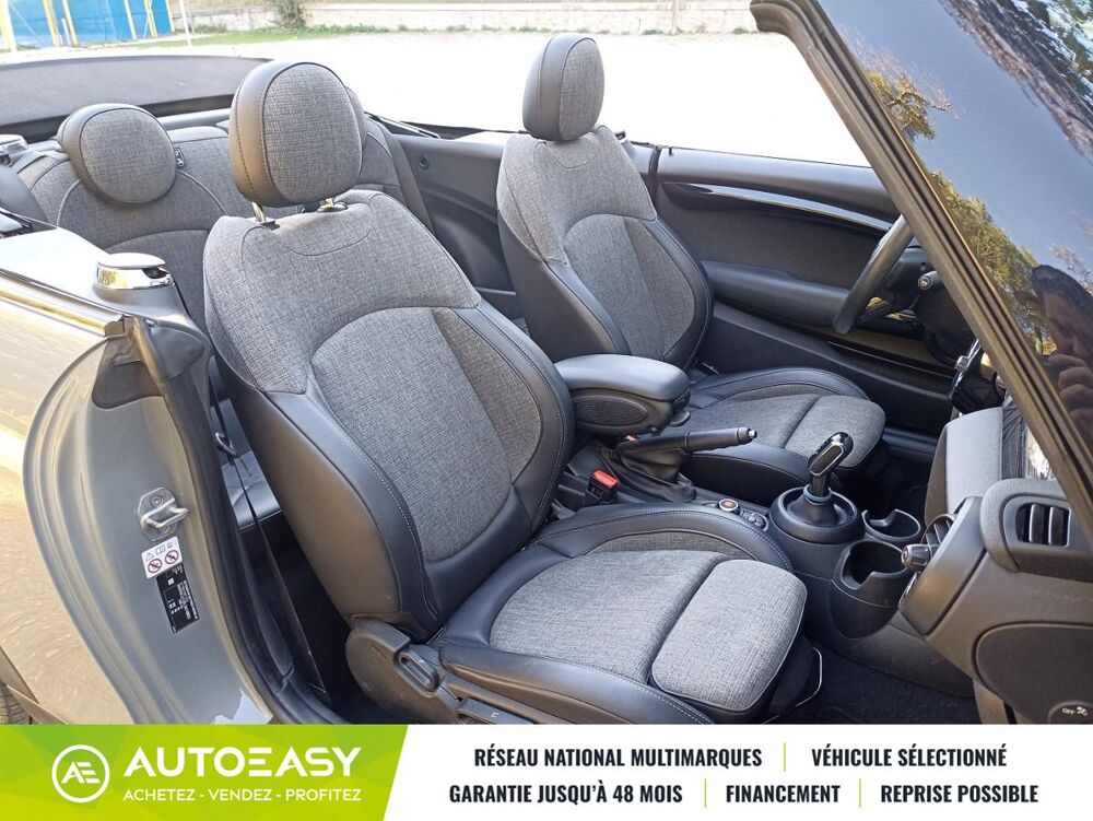 Cooper Cabriolet 1.5 L 136 CH BVA - RADARS AV / AR - REGULATEUR - B 2020 occasion 83000 Toulon