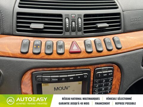 Classe S 600 V12 5.8i 367cv BVA * Full Option * Faible Kilom&eacute;trage * 2001 occasion 33185 Le Haillan