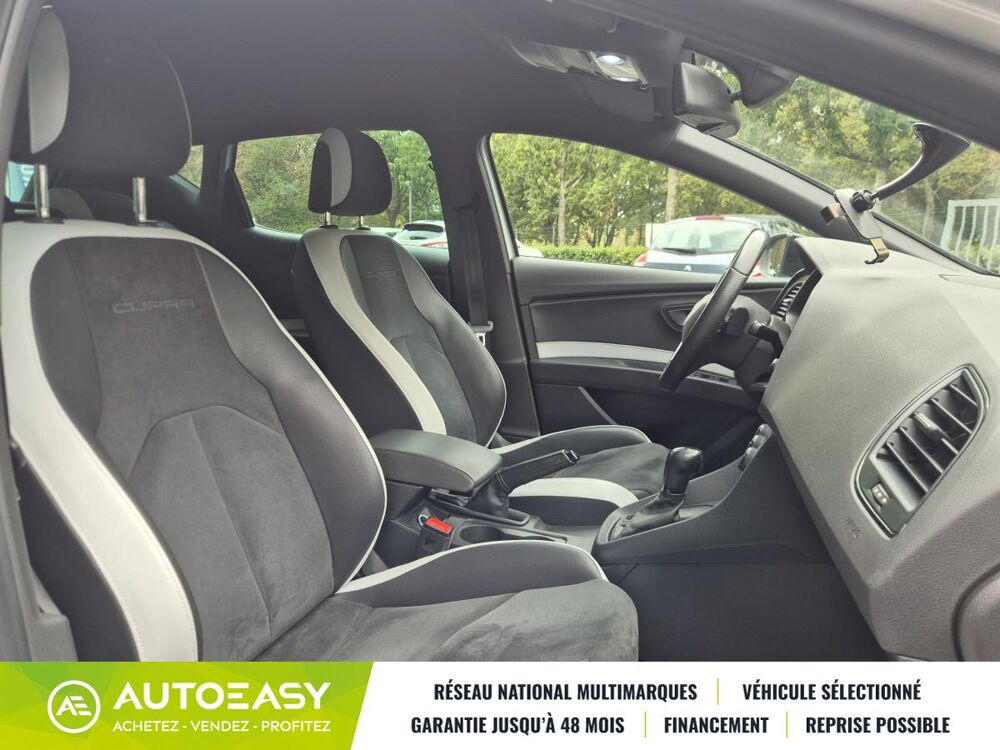 Leon CUPRA 2.0 TSI 280ch DSG6 Si&egrave;ges chauffants Alcantara 2016 occasion 44470 Carquefou