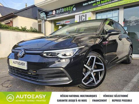 Volkswagen Golf 2.0 TDI SCR 150 ch Style DSG7 SUIVI VOLKSWAGEN Toit ouvrant 2021 occasion Sainte-Genevi&egrave;ve des Bois 91700
