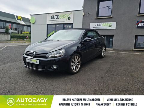 Volkswagen Golf CABRIOLET 1.6 TDI 105 CH CARAT 2012 occasion Aubi&egrave;re 63170