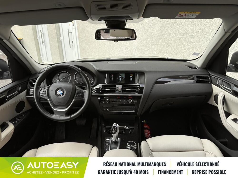 X3 F25 20d xDrive 2.0 d 16V 190 cv Bo&icirc;te auto XLINE 2014 occasion 90400 SEVENANS