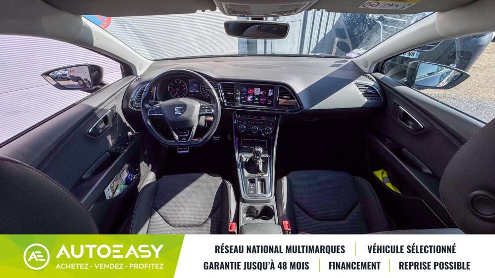 Leon LEON 1.4 TSI 125 FR 5P LED CarPlay 2017 occasion 67370 WIWERSHEIM