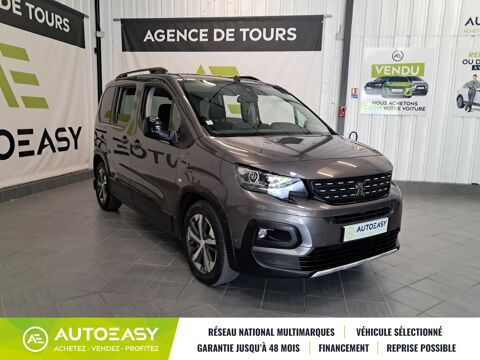 Rifter 1.5 BlueHDi S&S GTLine - toutes options - suivi Peugeot - 2018 occasion 37270 Montlouis sur Loire