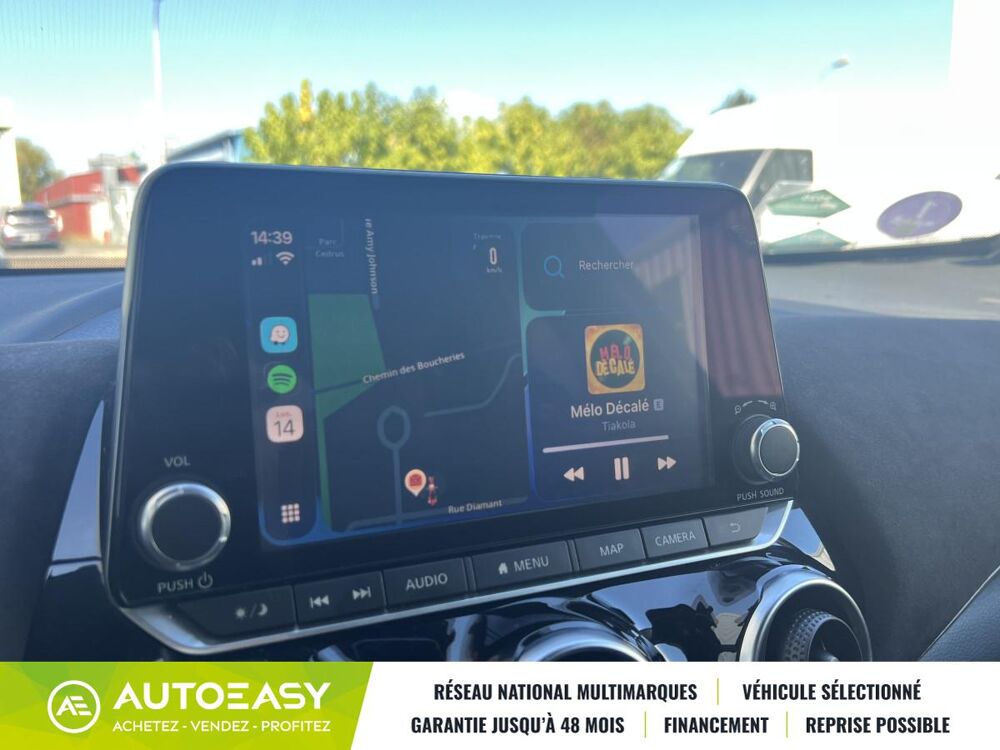 Juke N-Design 1.0 DIG-T 114 cv * Cuir * Carplay * Si&egrave;ge Chauffant 2021 occasion 33185 Le Haillan