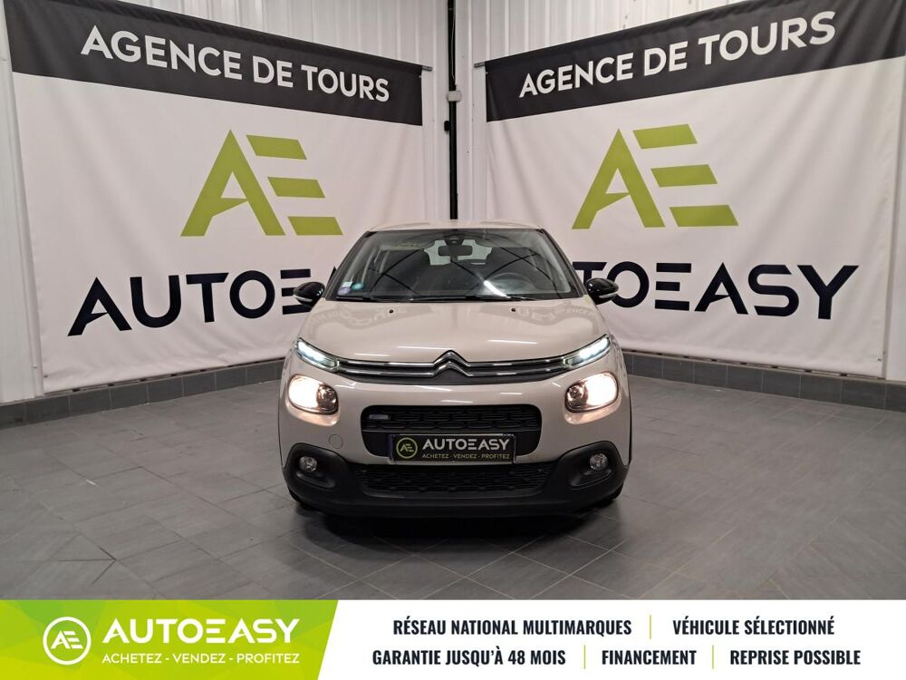 C3 PureTech 82 Feel - 1er main - suivi Citro&euml;n - distri ok - 2017 occasion 37270 Montlouis sur Loire
