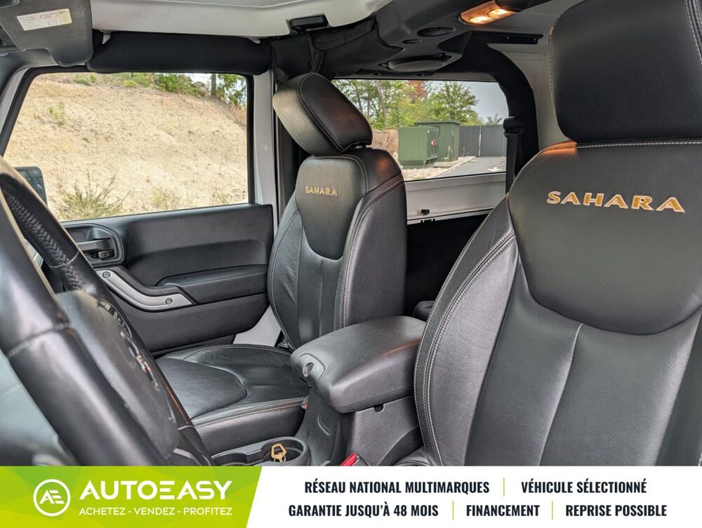 Wrangler 2.8 200 cv bva sahara / hard top / galerie / gps / sono alp 2016 occasion 45240 La Fert&eacute;-Saint-Aubin