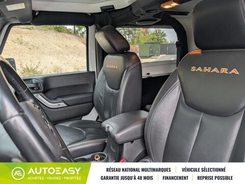 Wrangler 2.8 200 cv bva sahara / hard top / galerie / gps / sono alp 2016 occasion 45240 La Fert&eacute;-Saint-Aubin