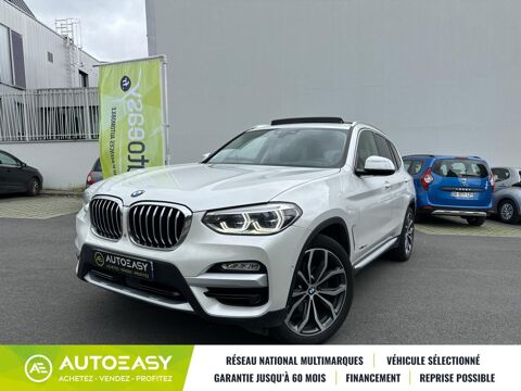 BMW X3 xDrive 20dA 190ch xLine Toit panoramique 2018 occasion Carquefou 44470