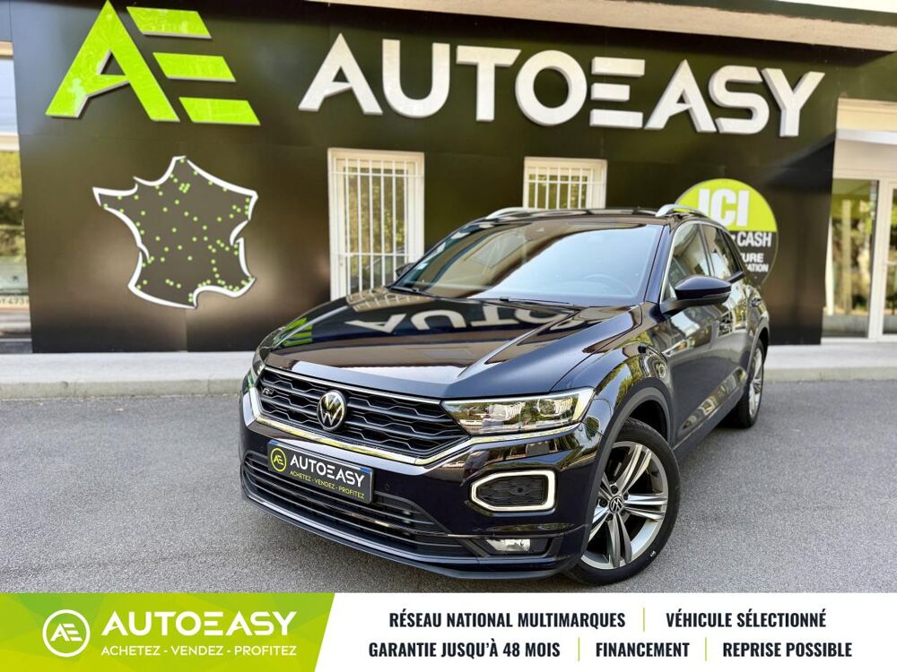T-ROC R-Line 4Motion 2.0 TDi 150 / 1ere main / Entretien VW / Came 2020 occasion 34430 Saint-Jean-de-Vedas