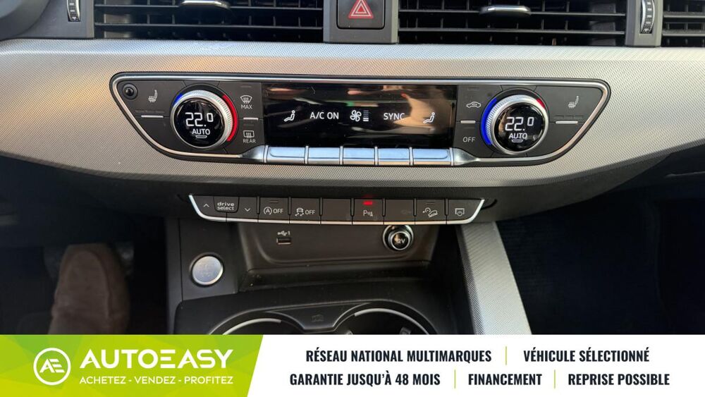 A4 2.0 TDI 190 Quattro finition Design Luxe - Stronic 7 2018 occasion 73200 Albertville