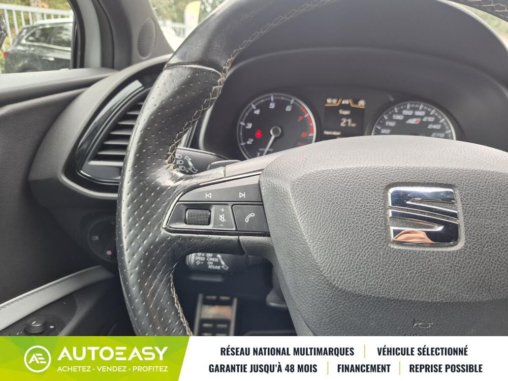 Leon CUPRA 2.0 TSI 280ch DSG6 Si&egrave;ges chauffants Alcantara 2016 occasion 44470 Carquefou