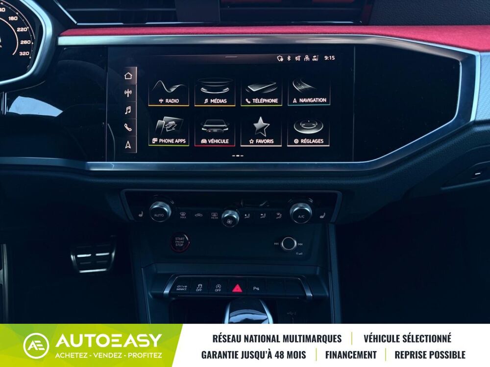 RS Q3 Sportback 2.5 TFSI 400Ch - ECHAPPEMENT SPORT - MATRIX LED - 2024 occasion 24750 Boulazac Isle Manoire