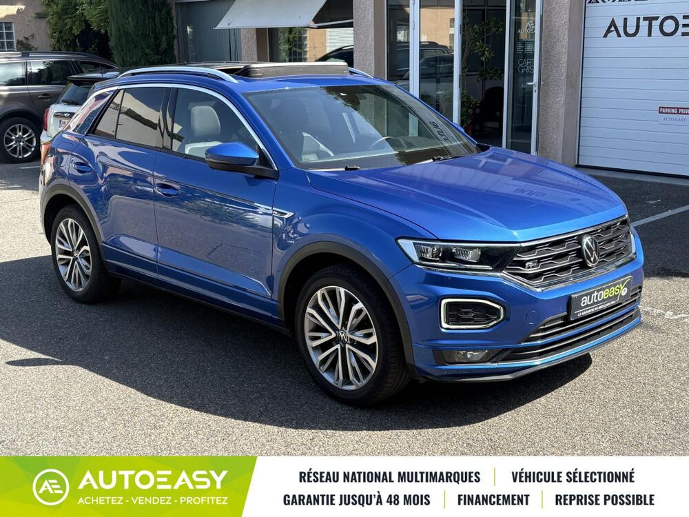 T-ROC 2.0 TDI 150 DSG7 4MOTION / Digital Cockpit / Toit ouvrant / 2020 occasion 69120 Vaulx-en-Velin