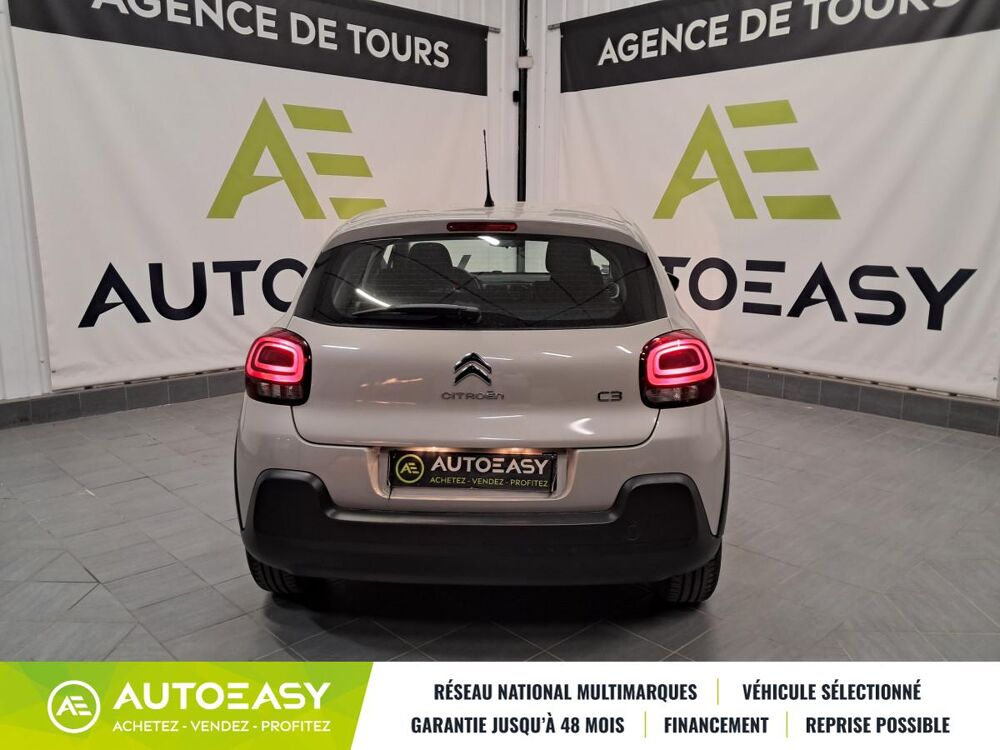C3 PureTech 82 Feel - 1er main - suivi Citro&euml;n - distri ok - 2017 occasion 37270 Montlouis sur Loire