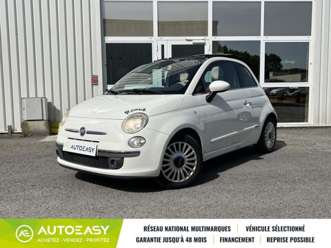 Fiat 500 III 1.2 MPi S&S 69 cv LOUNGE * Toit Ouvrant * Cuir Rouge * 2010 occasion Le Haillan 33185