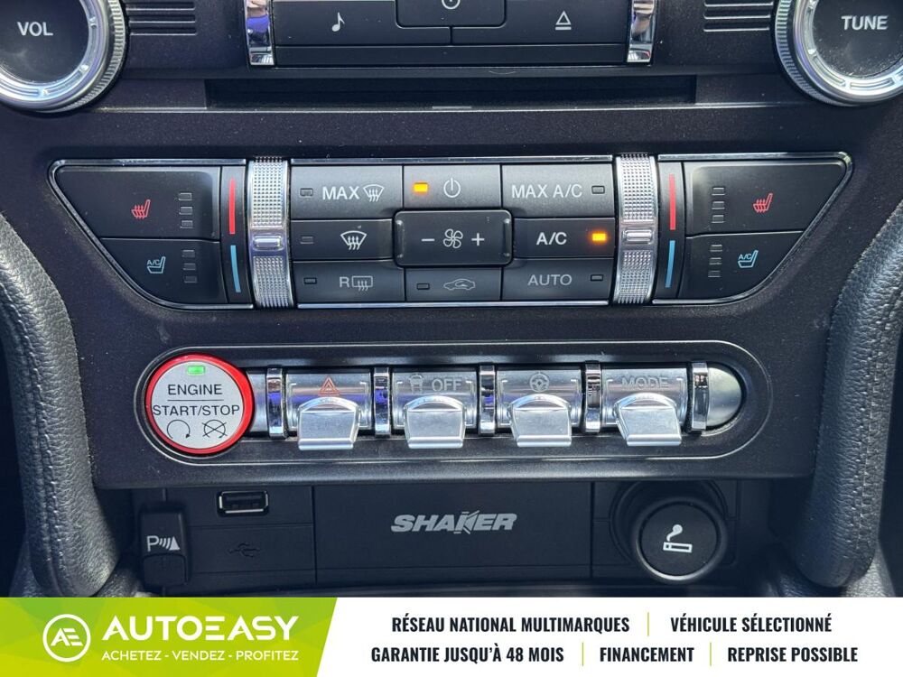 Mustang GT 5.0 V8 421 ch BVA6 / Camera / Hi-Fi Surround / Immat Fran 2016 occasion 34430 Saint-Jean-de-Vedas