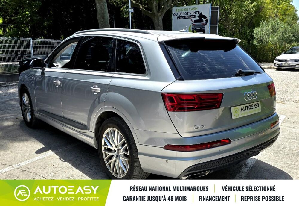 Q7 3.0 V6 TDI Clean Diesel 272 Tiptronic 8 Quattro 7pl S LINE E 2016 occasion 13330 P&eacute;lissanne