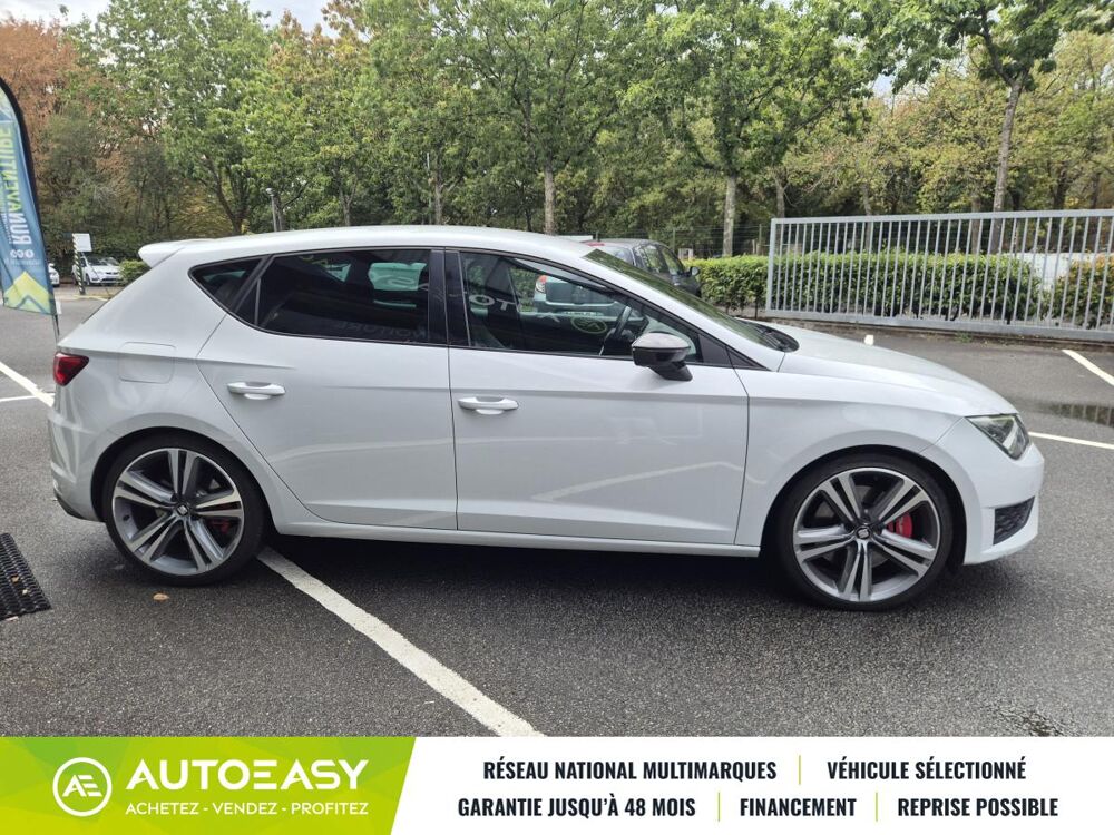 Leon CUPRA 2.0 TSI 280ch DSG6 Si&egrave;ges chauffants Alcantara 2016 occasion 44470 Carquefou