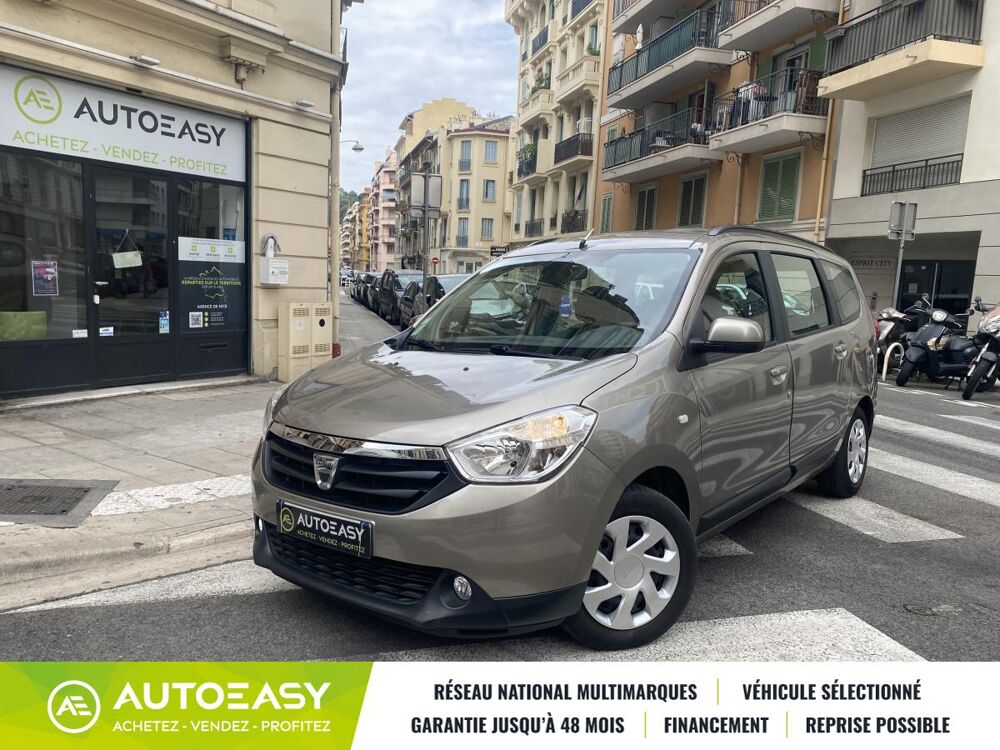 Lodgy 1.2 TCe 115 CH Laureate 23600 KMS 1ere Main 2013 occasion 06300 Nice