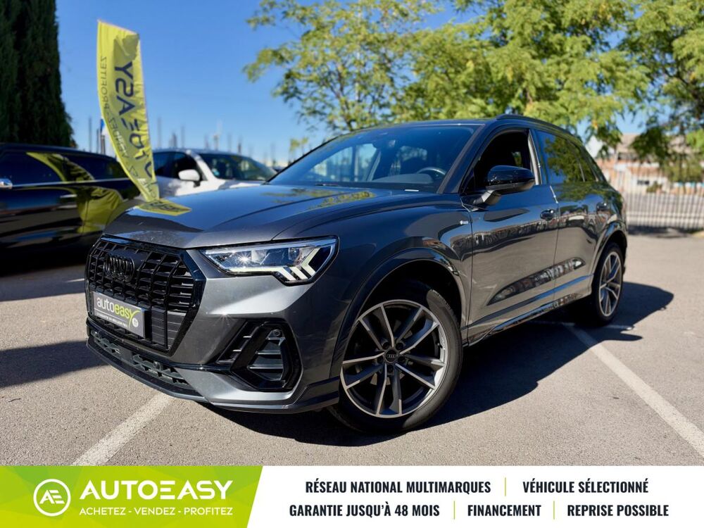 Q3 S Line 35 TFSI Stronic 150cv /Super &eacute;tat/ Suivi Audi / Black 2020 occasion 13290 Aix-en-Provence