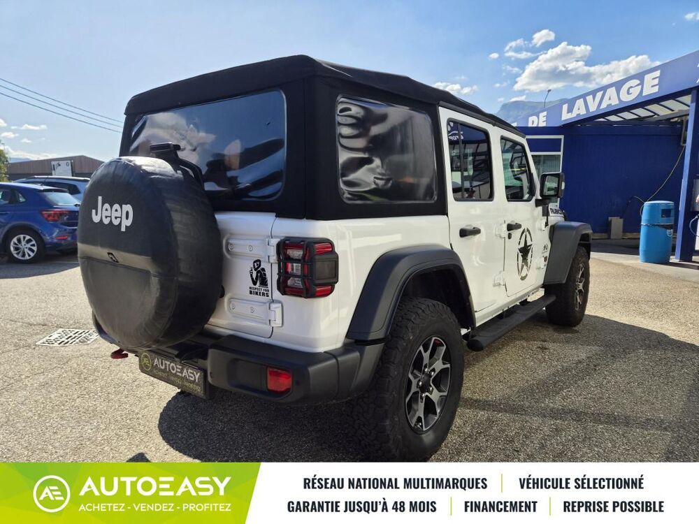 Wrangler JL 2.2 crdi RUBICON 200CV Boite Auto 2019 occasion 73200 Albertville