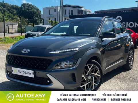 Hyundai Kona 1.6 GDi 16V 141 Hybrid 2WD DCT6 // Tr&egrave;s bon &eacute;tat // boite au 2022 occasion Remire Montjoly 97354