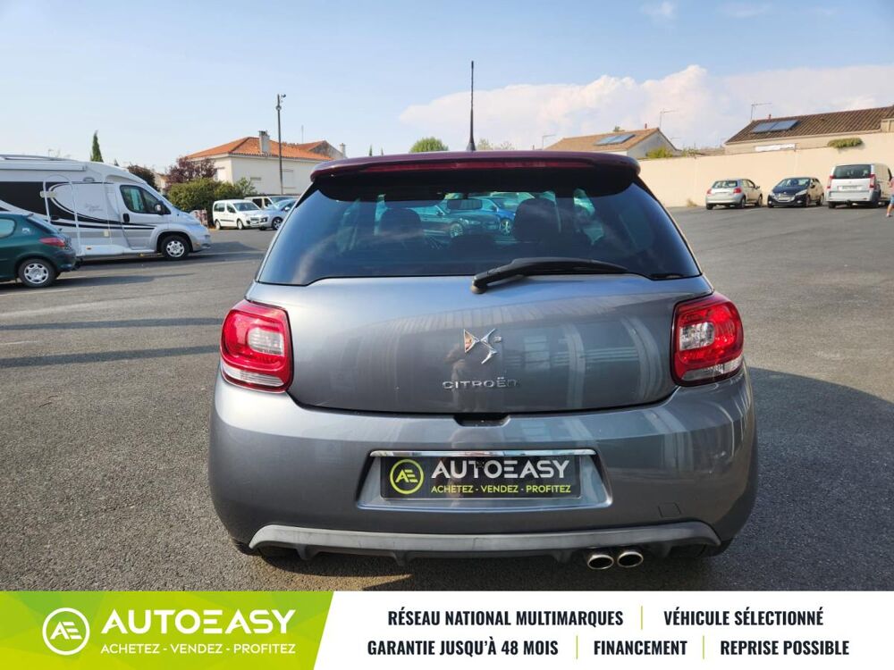 DS3 1.6 HDI AIRDREAM 112 SO CHIC / DISTRI NEUVE / VIDANGE OK / 2010 occasion 79000 NIORT
