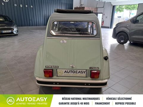 2 CV - Dyane 6 Sp&eacute;cial 602 Cm3 1987 - RESTAUREE CHASSIS MOTEUR - EXPERTIS 1987 occasion 37270 Montlouis sur Loire