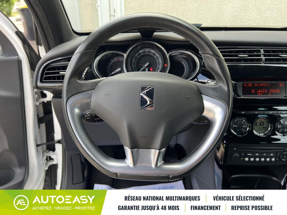 DS3 1.6 VTi 16V Airdream 120 cv SO CHIC 2014 occasion 90400 SEVENANS