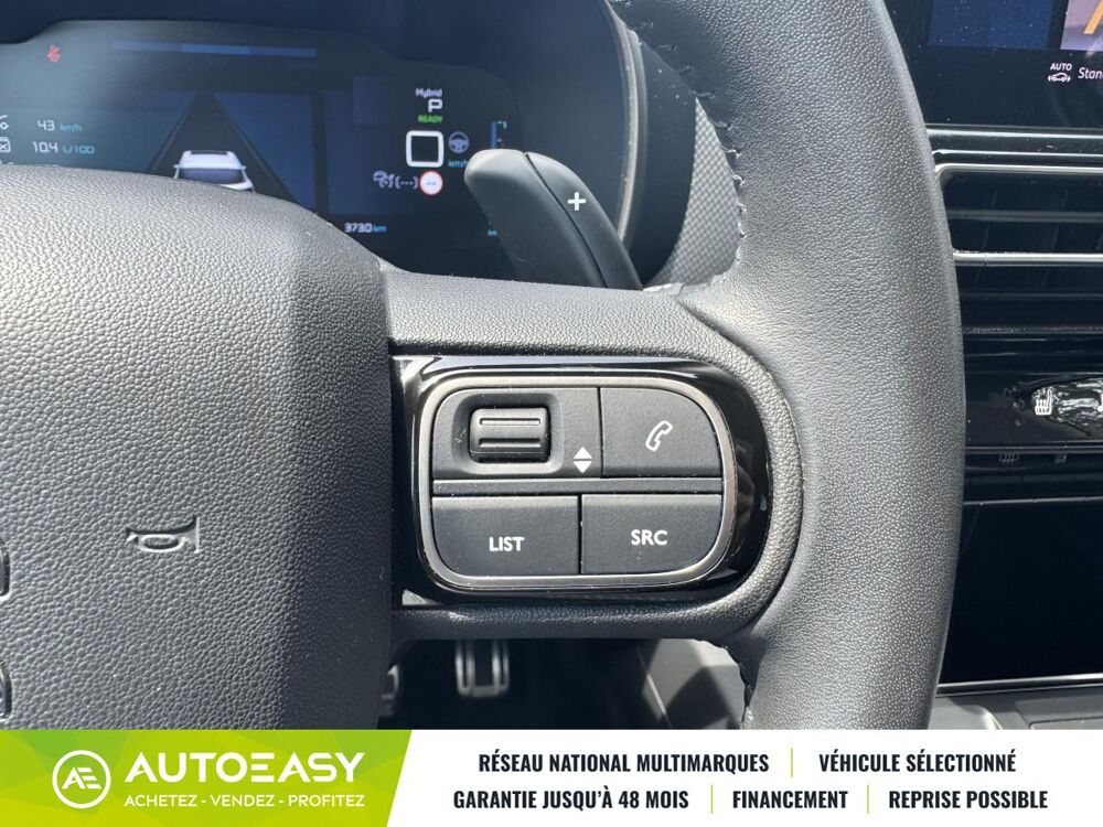 C5 aircross Phase 2 1.6 THP 224CH Plug in Hybrid e-EAT8 S&S 181CH Shine 2023 occasion 83000 Toulon