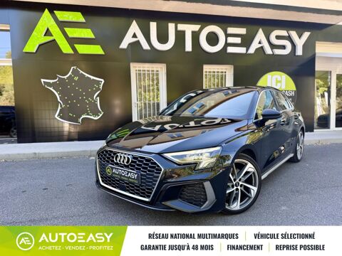 A3 35 TFSI 150 S LINE S TRONIC 7 * CUIR * LED * CARPLAY * JA19 2021 occasion 34430 Saint-Jean-de-Vedas