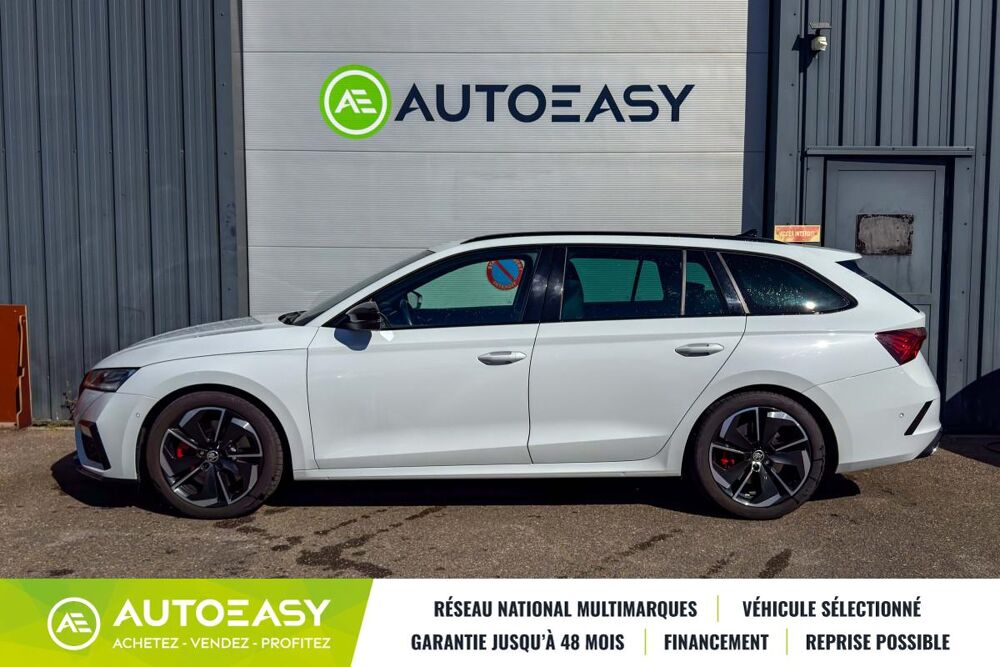 Octavia RS 2.0 TSi 245 DSG7 1&egrave;re main CG Francaise DCC Side Assist A 2021 occasion 67370 WIWERSHEIM