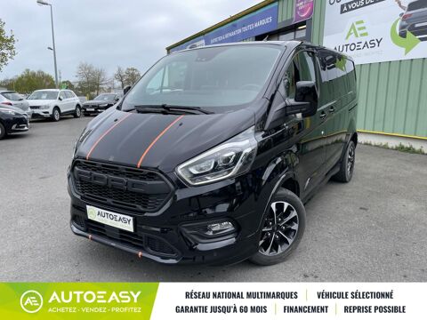 Ford Transit Custom Cabine Approfondie Sport 320 L1H1 EcoBlue 185 BVM6 * garanti 2022 occasion Saint-Armel 35230