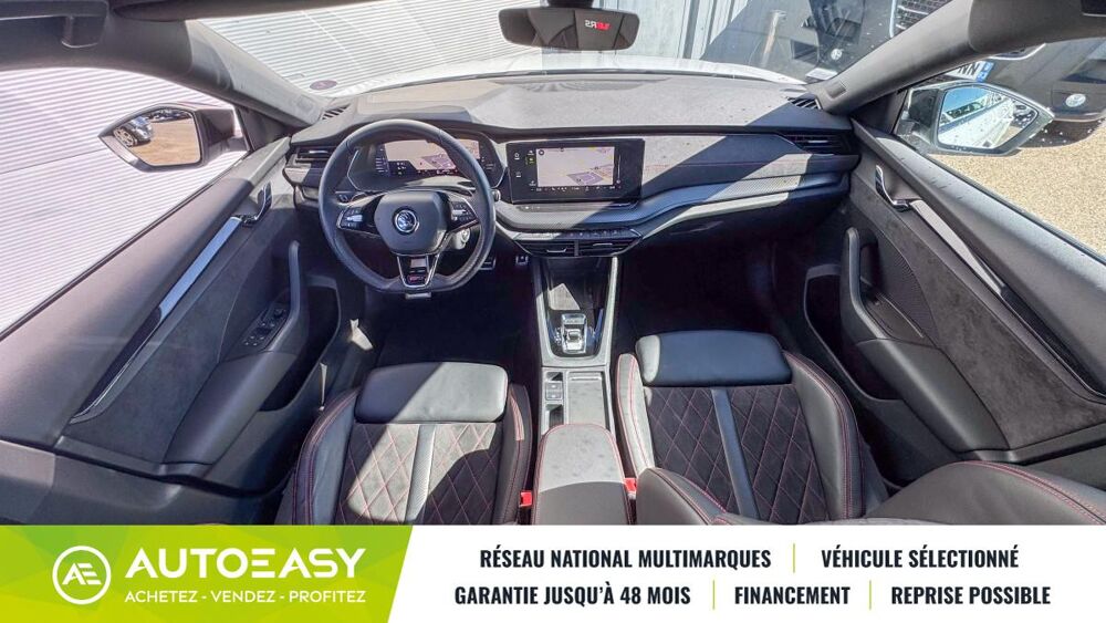 Octavia RS 2.0 TSi 245 DSG7 1&egrave;re main CG Francaise DCC Side Assist A 2021 occasion 67370 WIWERSHEIM